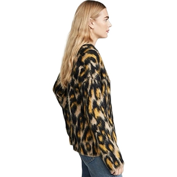 SCOTCH & SODA Animal Print Cardigan Multi 12 - Picture 3 of 11